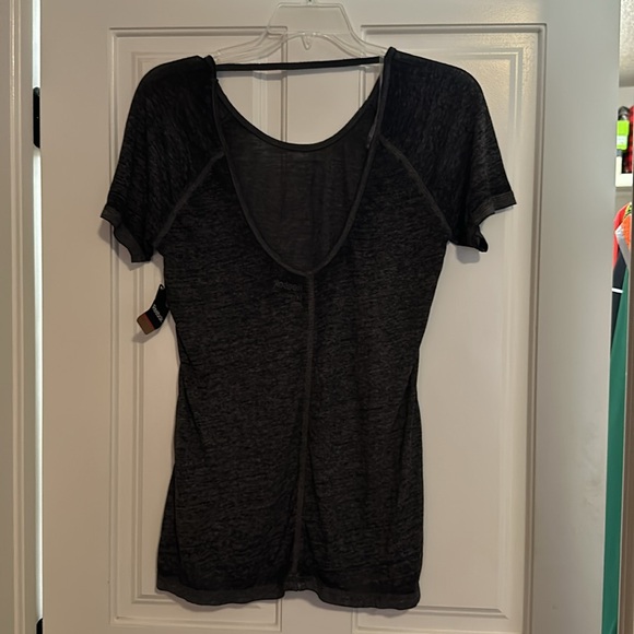 Women’s Reebok Dark Gray Athletic Top - Picture 2 of 4